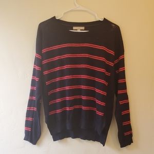 Banana Republic Stripped Red Sweater, XS